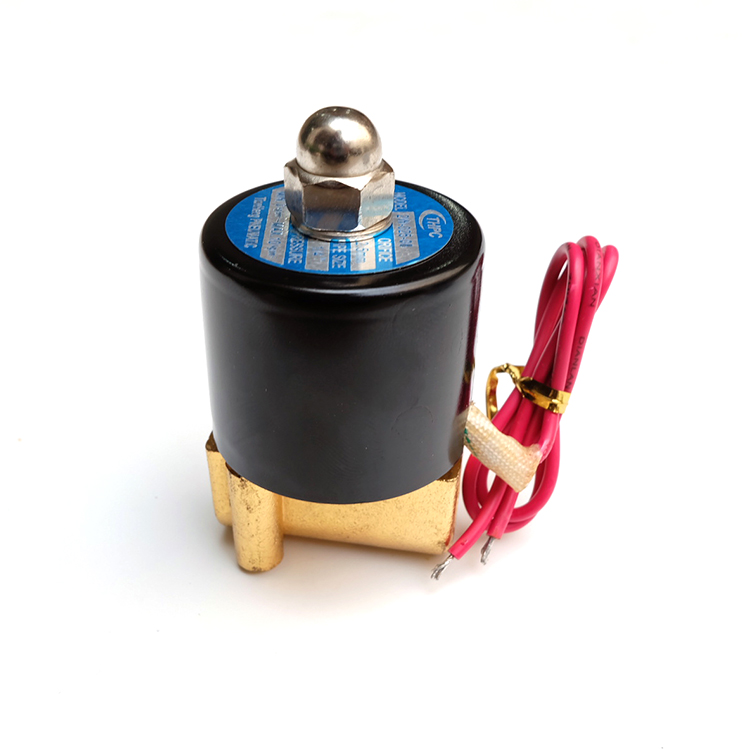 2 way 1/4 дюймов 2W-025-08 воды электромагнитный клапан AC220V 24VDC