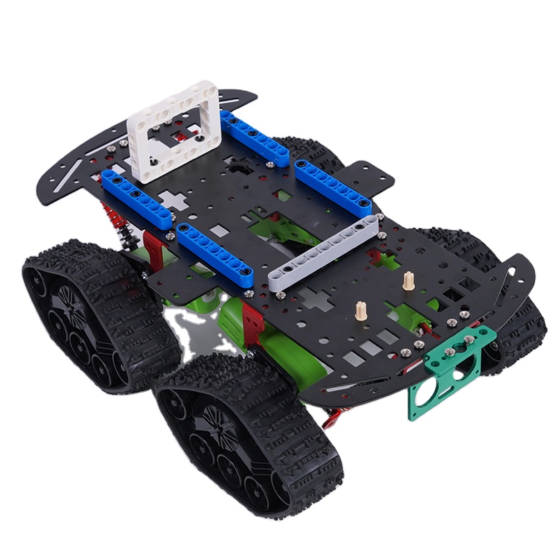STEAM 4 Wheels Ultrasonic Smart Robot Car Chassis Tracking Arduino Car Kit