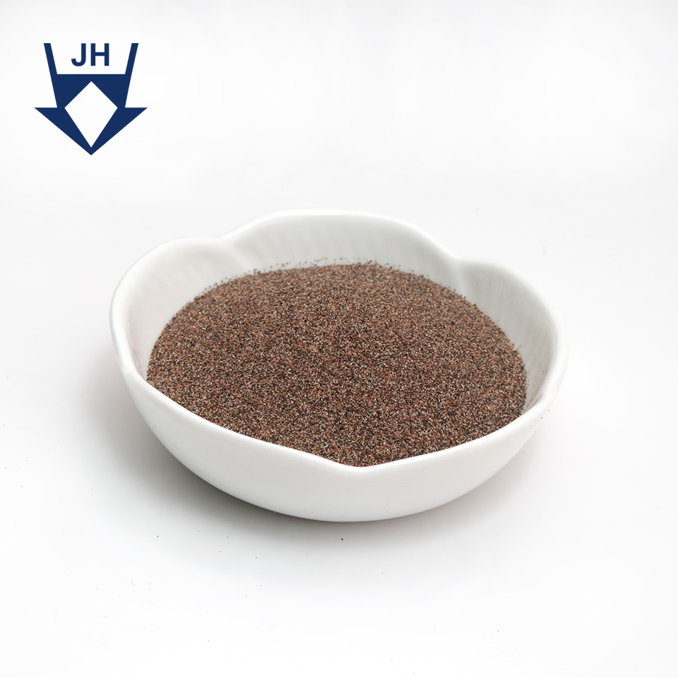 ISO 9001 Certified Pink Rhodolite Garnet Sand 80 for Sandblast Blasting