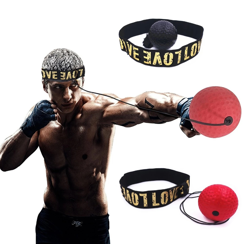 Punching Training Raising Reaction speed boxing reflex balls Headband Fight punching balls