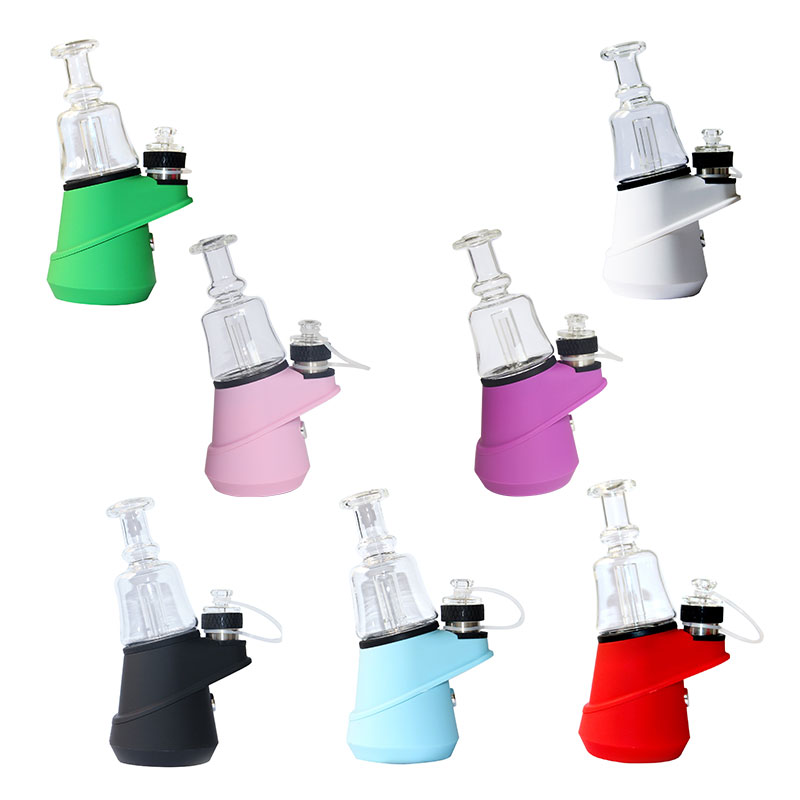 Black Vape 2020 New Style E Cig Glass Bubbler Portable G9 Dab Rig SOC Wax Concentrate Vaporizer