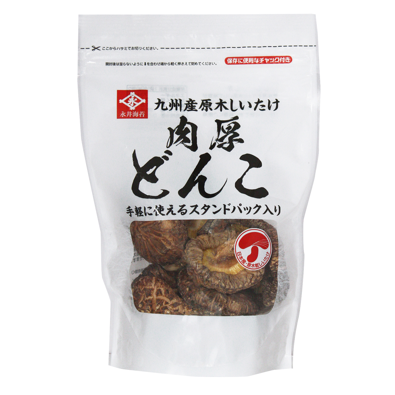 Retail Package Japanese freeze dried flower shiitake mushroom