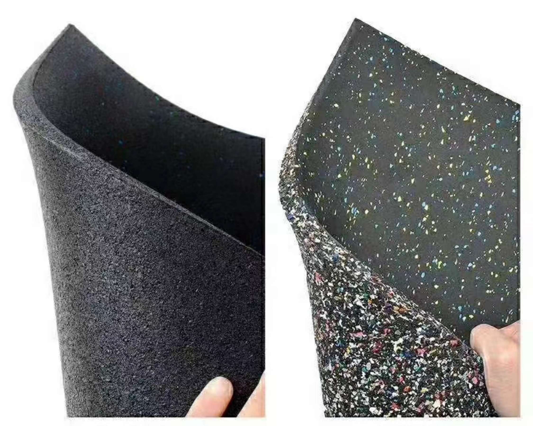 Sports Badminton Gym Rubber Floor Mat Household Rubber Flooring Option