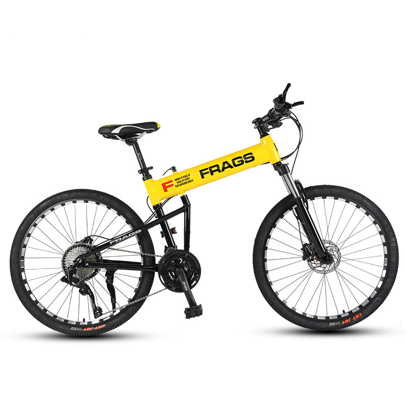Оптовая продажа, высококачественные горные велосипеды Frags 33 Speed 24 ''26'' с двусторонними складными педальными велосипедами, масляный тормоз