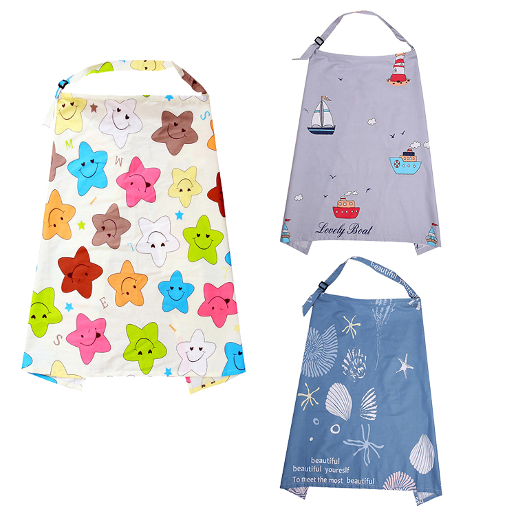 Famicheer BSCI eco-friendly fitness baby nursing cover breast embroidery nursing cover