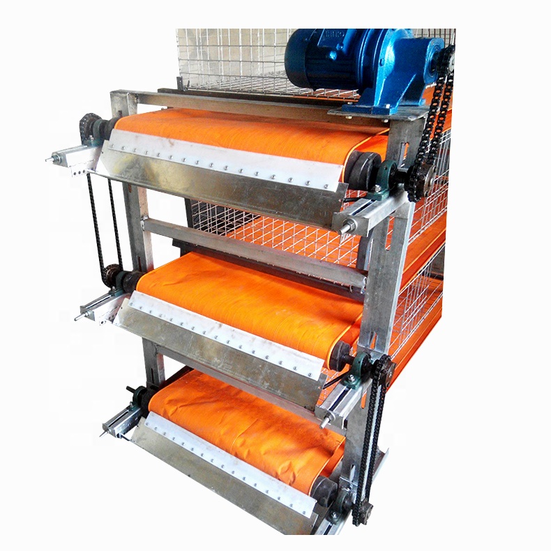 Wholesale Customized Manure Conveyor Belt PVC Coated Poultry Feeding Belt for Layer Broiler Chicken Quail