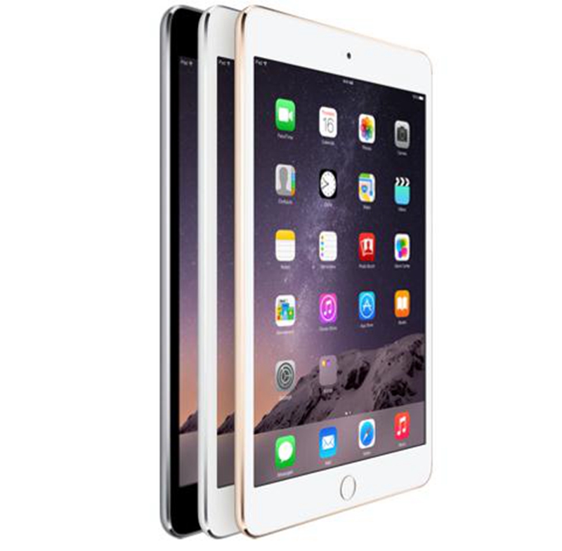 Бывший в употреблении Восстановленный Оригинальный планшетный ПК для Apple iPad mini 3 wifi 16 ГБ 32 ГБ 64 ГБ космический серый серебристый