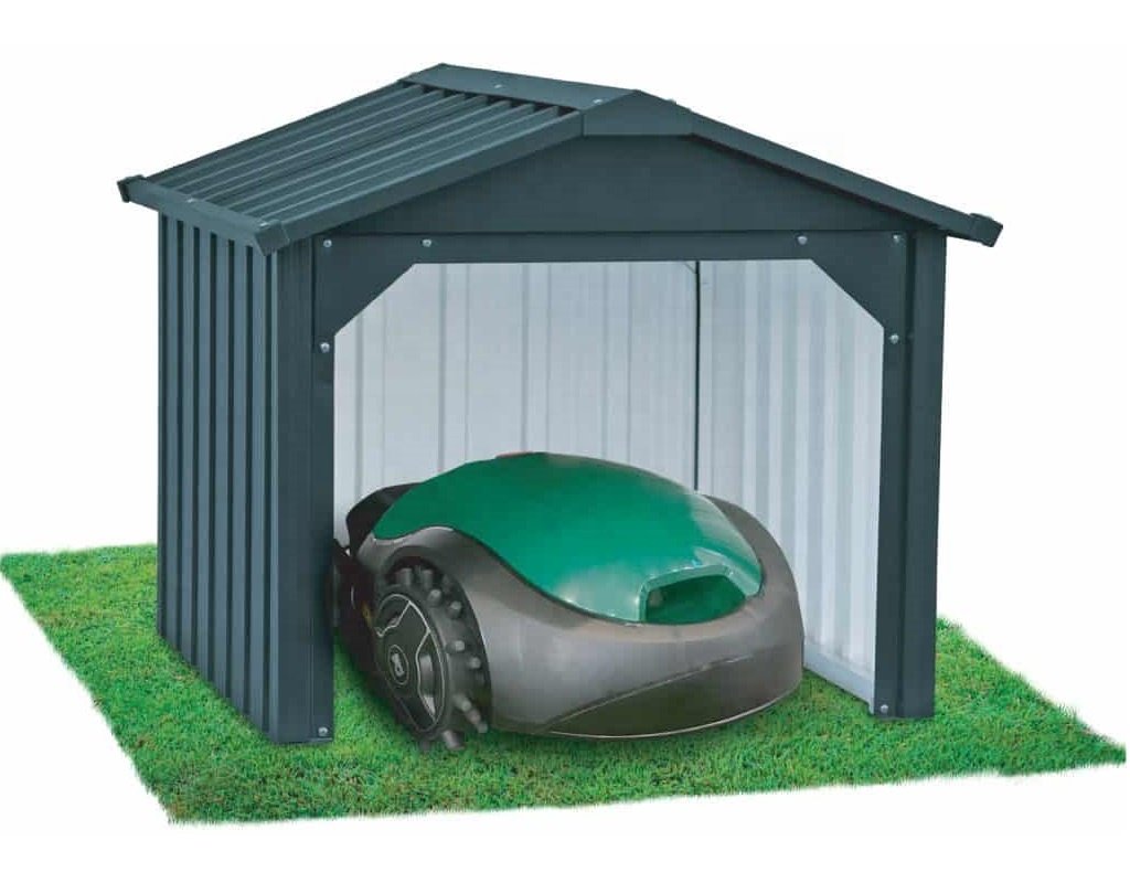Robot Lawn Mower Metal Garage Mower Shed