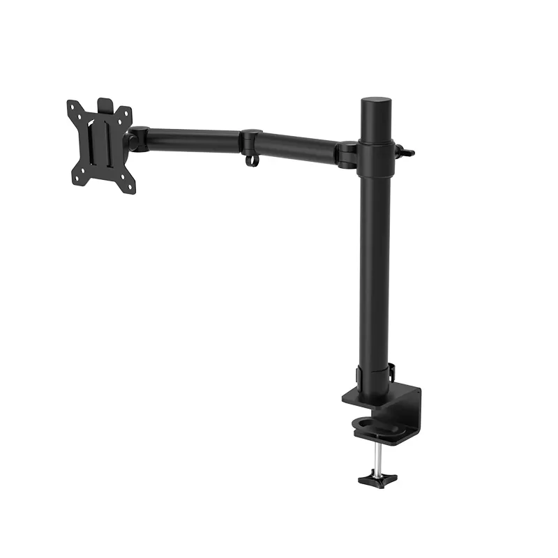 Omni MA200A Single Monitor Stand Desk Mount, Fully Adjustable, Holds 1 Screen to 27 Inch with VESA up to 100x100mm