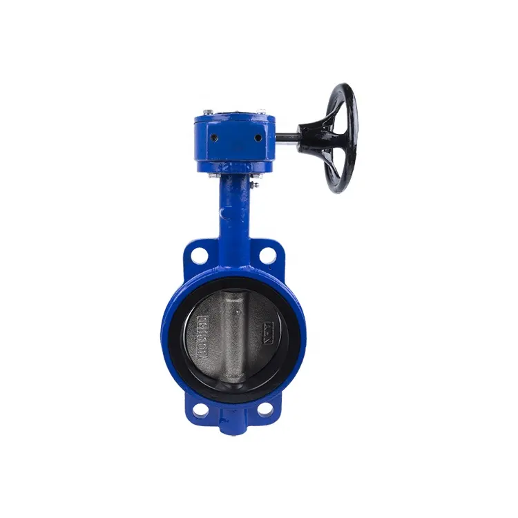 Good Price DIN ANSI JIS API Worm Gear Operator Wafer Style Industrial Butterfly Valve