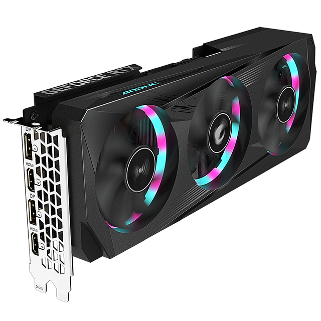 Видеокарта GIGABYTE AORUS GeForce RTX 3060 ELITE 12G для игр