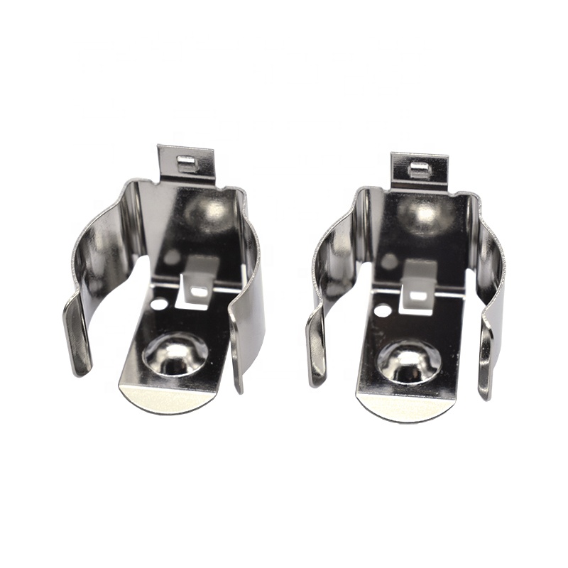 Никелированная пружинная сталь SMD SMT 18650 зажим для контакта аккумулятора, SMT 18650 Держатель аккумулятора