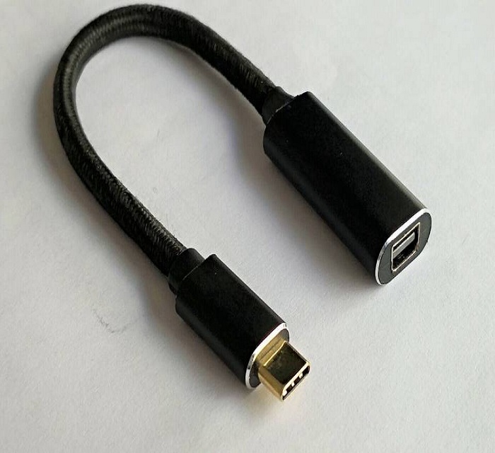 Мини dp в dp Женский кабель конвертер для DisplayPort