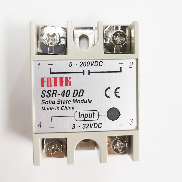 24V-380V 40A 250V SSR-40DA DD FOTEK твердотельные реле постоянного тока модуль