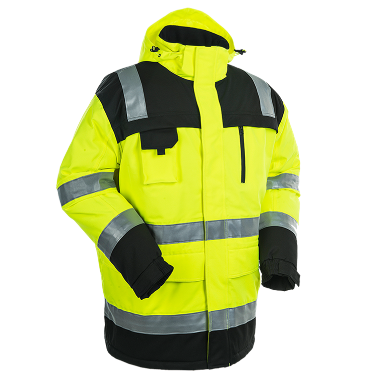Winter High Quality Windproof Customization Reflective Work Wear Reflective Jacket Safety