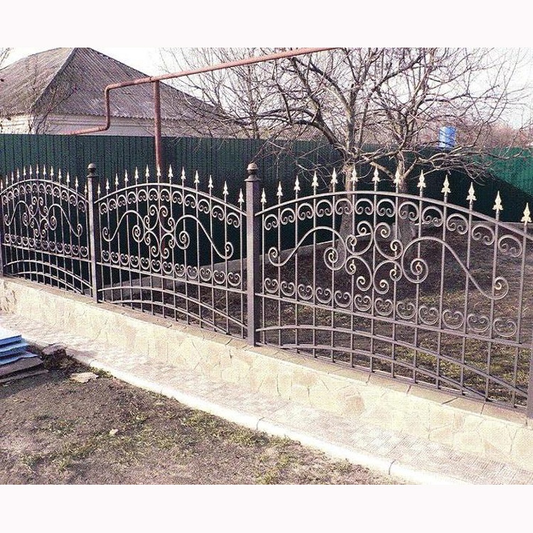 Заводская низкая цена, б/у Кованое железное ограждение для продажи