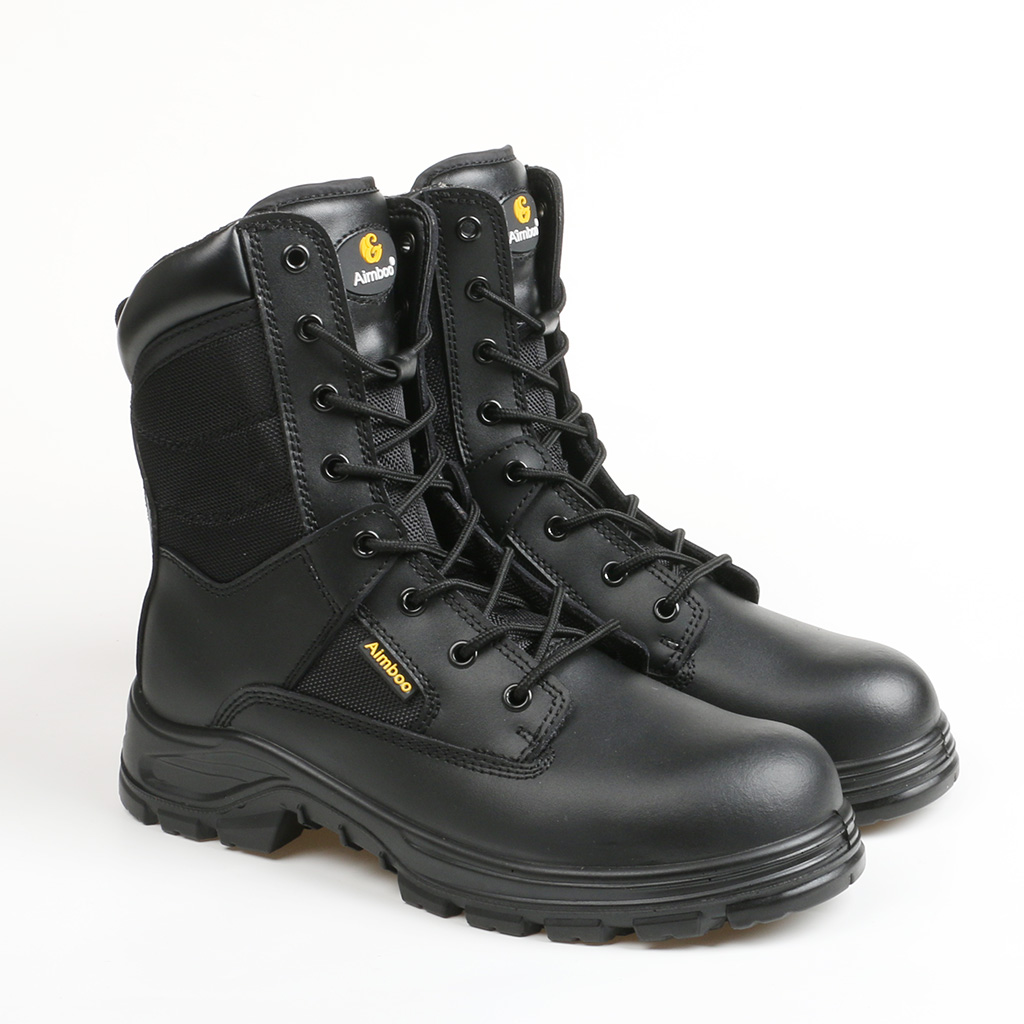 Aimboo 2020 huaerxin High cut Дешевые черный краситель для непосредственного окрашивания армейская Мужская Пользовательские силы Кения военные ботинки;