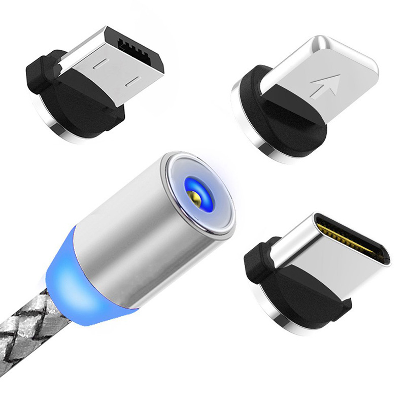 Магнитное зарядное устройство Micro USB кабель для iPhone Samsung Xiaomi быстрое магнитное зарядное устройство для телефона кабель Type C