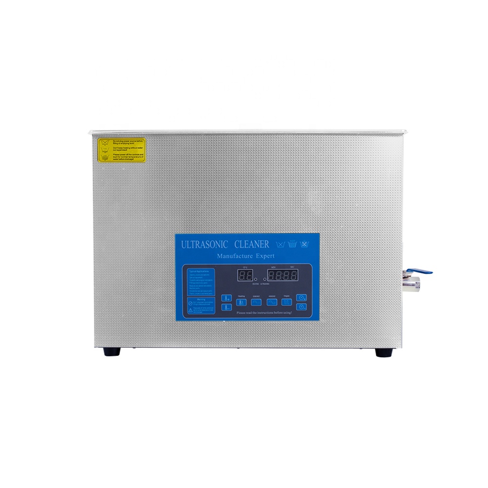 30L Industry Sweeping Frequency Degas Ultrasonic Cleaner Automatic Metal Mould Parts Dirty Remove Ultrasound Bath 28KHZ Optional