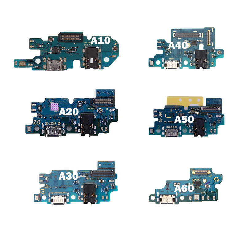 Гибкий кабель для мобильного телефона, док-станция, зарядный порт для Samsung A10 A20 A30 A40 A50 A60 A70 A80 A90 A11 A12 A31 A51