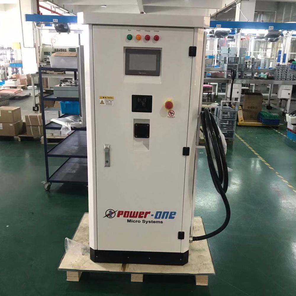 GB/T EV Charger 60 кВт Одиночный Пистолет для электромобиля 0 - 200ADC 12 месяцев BESC-60KW ISO14001 Bluesky CN;ZHE IP 54 60 кВт 96%