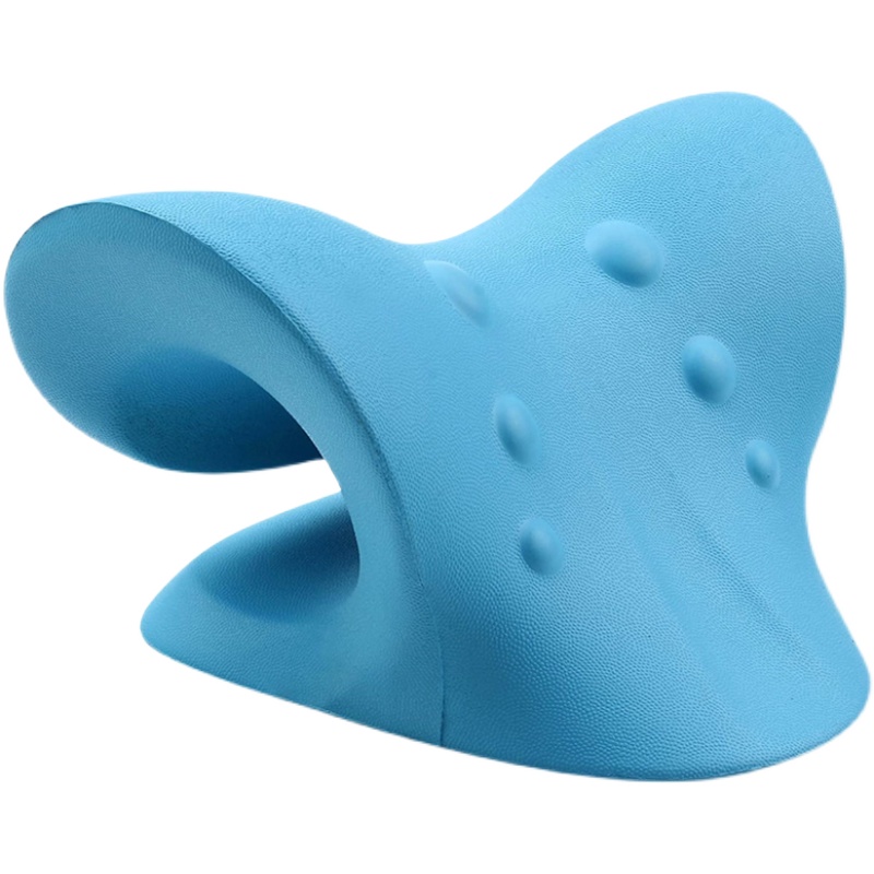 Gravity Acupressure Massage Pillow Shoulder Spine Traction Pain Relief Tool Pillow C shape Massage