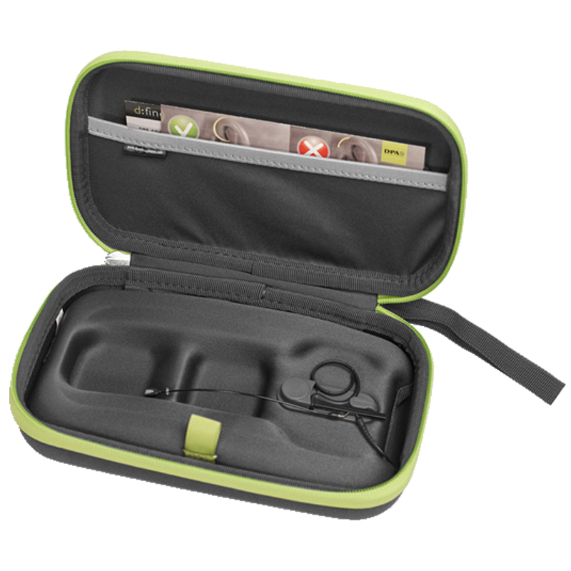 1680D nylon cover eva hearing aid mold kit organizer