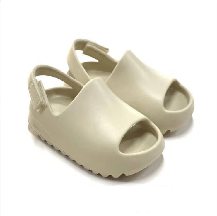Fish Mouth Beach Toddler Girl Boy Shoes Kids Yeezy Slides Children's Slippers Yeezy Children's Sandals Kids Soft Bottom Sandals
