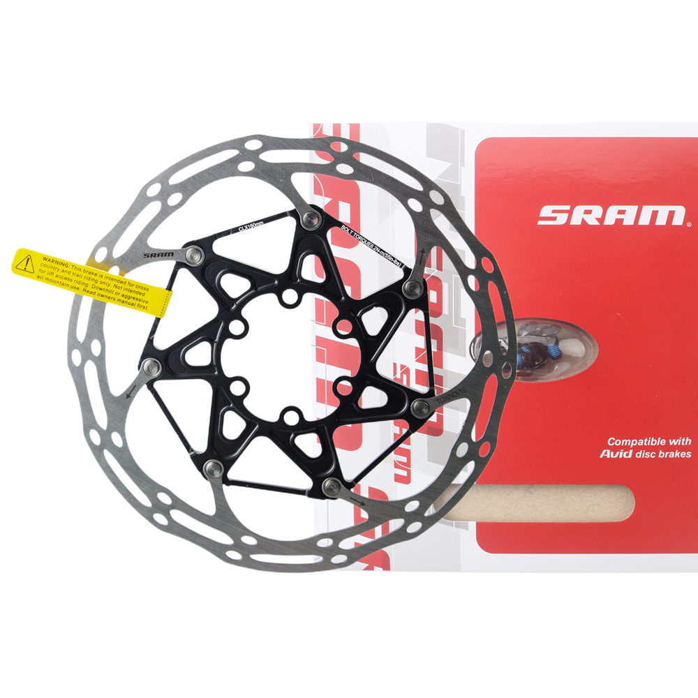 SRAM CLX X осевой ротор 160 мм велосипедный 6 болтов Дисковый Тормоз MTB дорожный велосипед диск охлаждения Гидравлический дисковый тормоз ротор