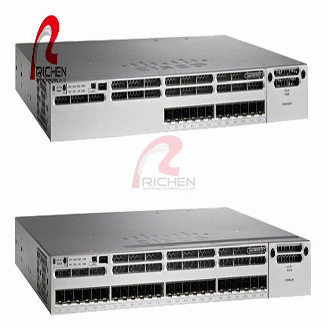 Оригинальный WS-C3750X-48PF-S модуль gigabit Ethernet-коммутатор на складе