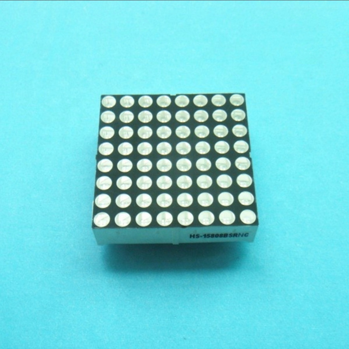 3,7 мм круглая точечная светодиодная матричная панель 8x8