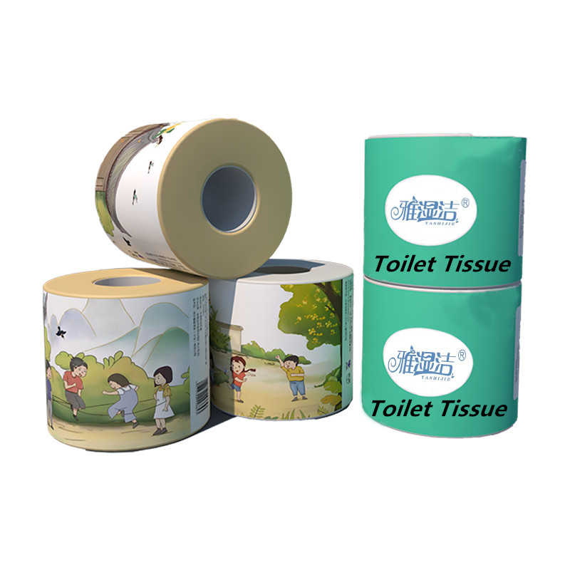 China Factory Direct Sale Household Hygiene Paper Bathroom Toilet Paper Roll