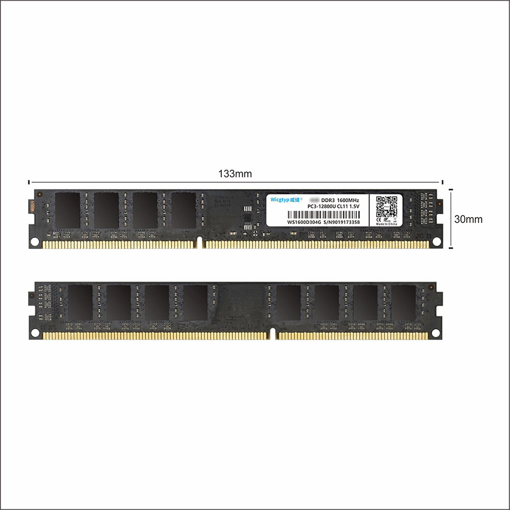 Wicgtyp ddr3 ОЗУ 4 ГБ 8 ГБ ddr3 2 Гб ОЗУ для настольного компьютера ОЗУ ddr3