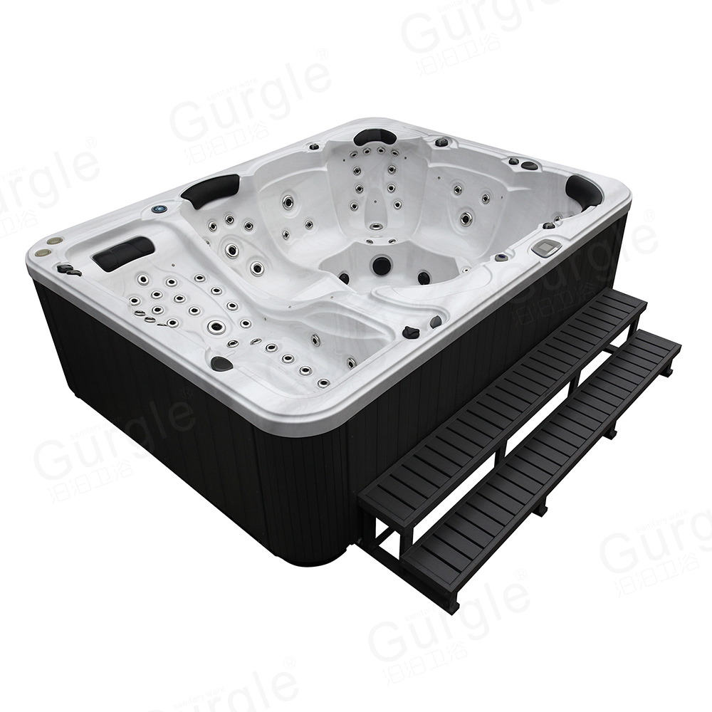 Outdoor massage whirlpool bathtub spa hot tubs