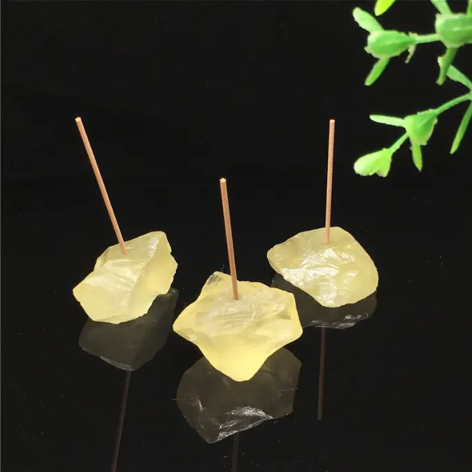 Maxery Natural Crystal Stone Incense Base Incense Plate Incense Holder Grinding Handicrafts Ornaments