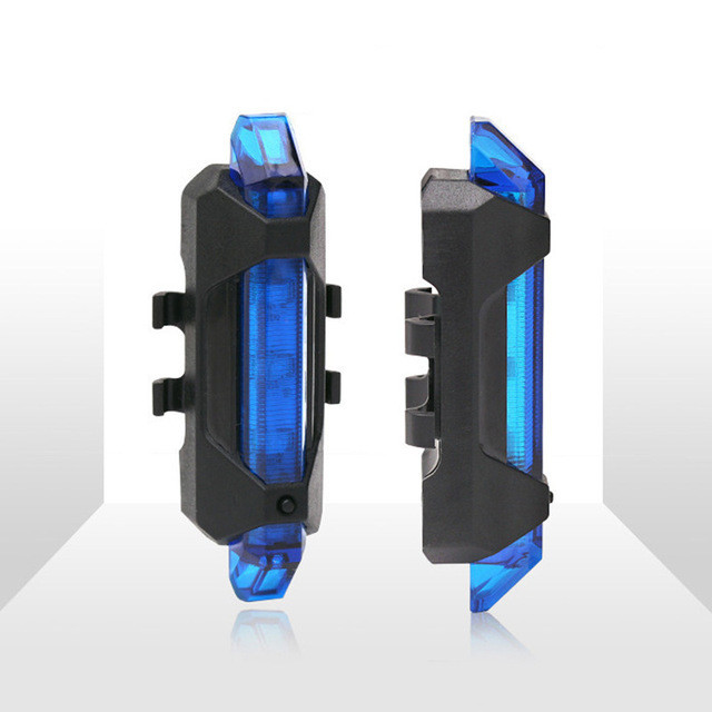 Bike Bicycle light LED Taillight Rear Tail Safety Warning Cycling Portable Light, USB Style Rechargeable or Battery Style