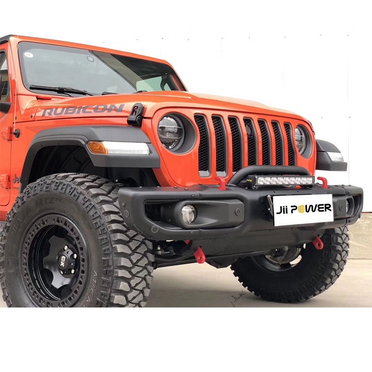 Аксессуары JL, передний бампер с кольцом для Jeep Wrangler JL 2018