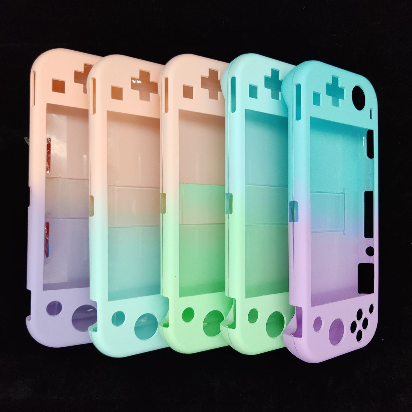 Защитный чехол разных цветов для Nintendo Switch Lite, чехол NX NS Lite, задняя крышка, чехол для джойстика