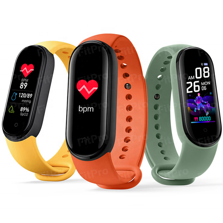 Трекер активности браслет Mi Band 5 браслет BT5.0 AMOLED экран 5ATM водонепроницаемый фитнес-трекер сердечного ритма