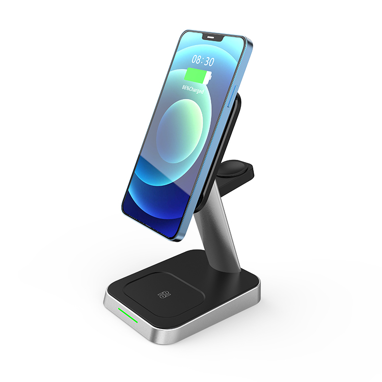 2021 Original Factory 3 in 1 Electronic Accessories Watch Wireless Charger Magnetic Wireless Charger for Airpods