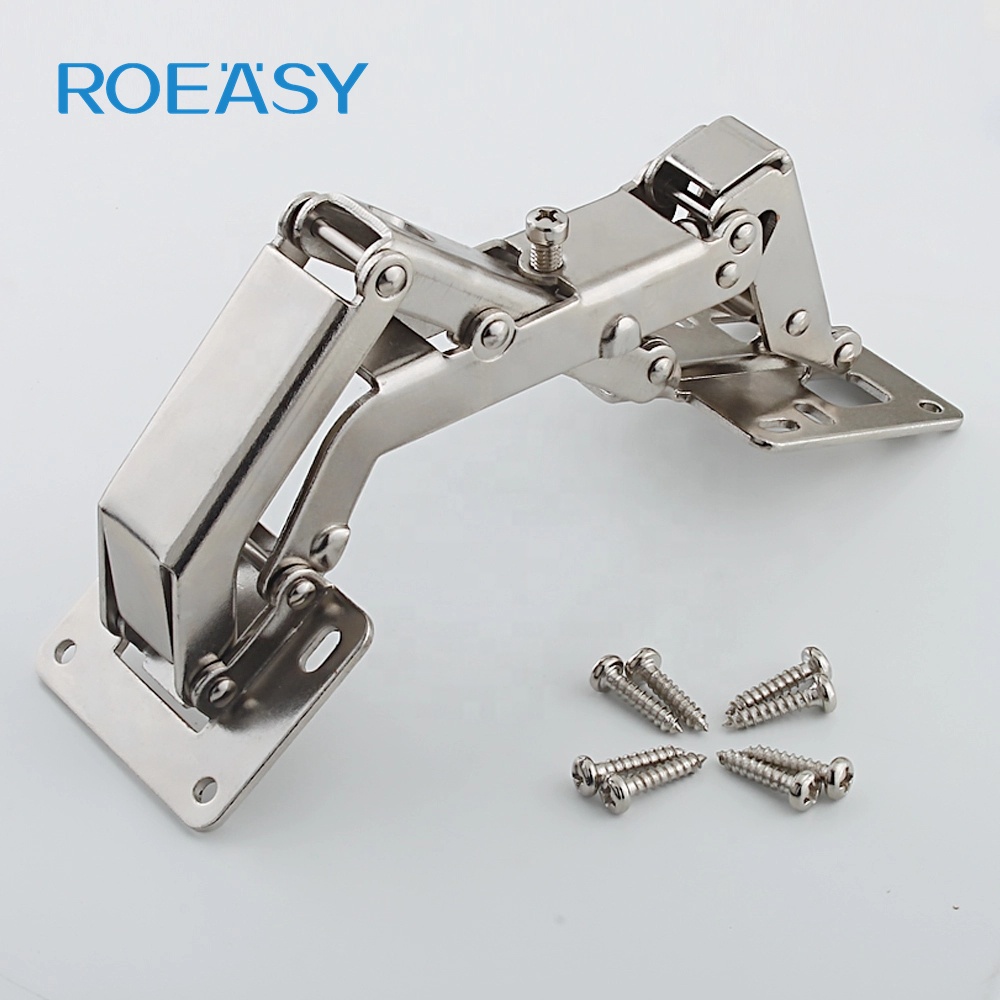 ROEASY FH001Cabinet 165 градусов петли кухонной мебели скрытый шкаф со стеклянными дверцами закрывать автоматически шарнир