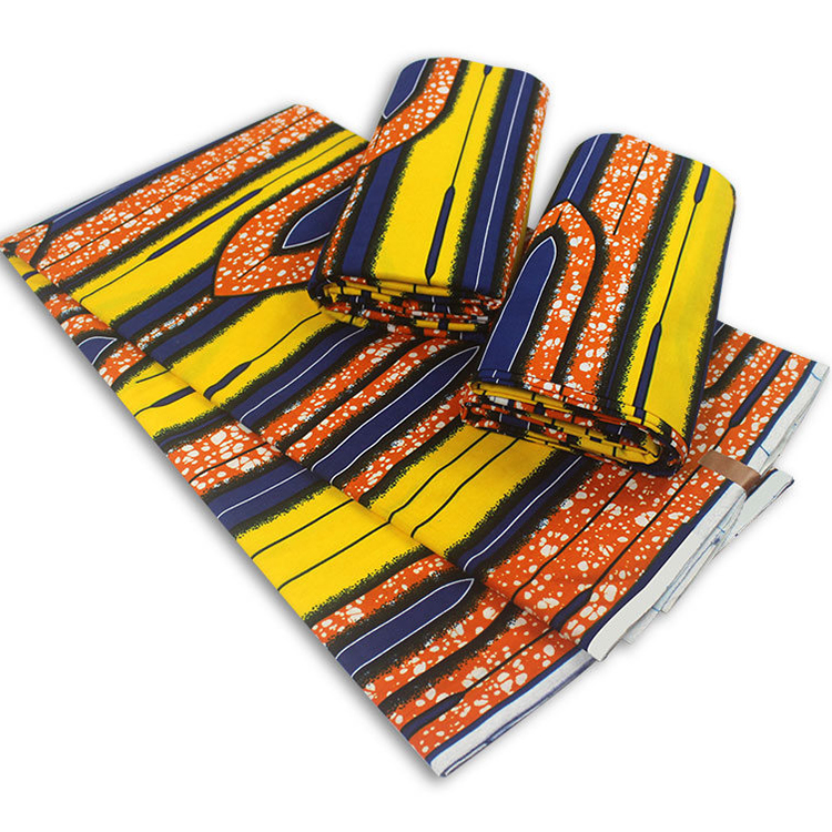 High Quality Fashion Wholesale Cotton Printed Black And White Ankara Fabric African Wax
