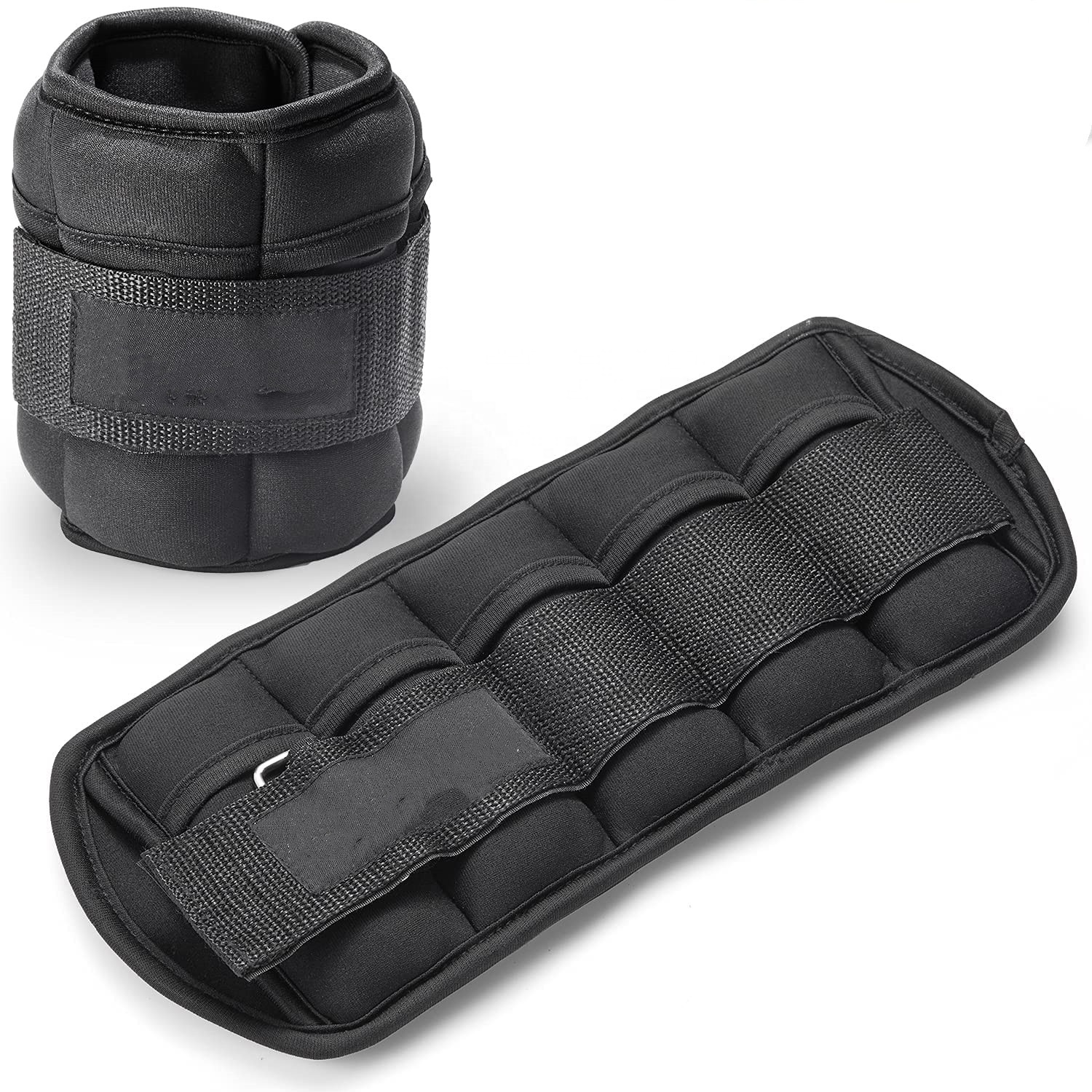 Hot Sales Adjustable Ankle Weights Guard Custom Logo Arm Wrist Leg Straps for Women Men Kids Weighted Ankle Weights Set
