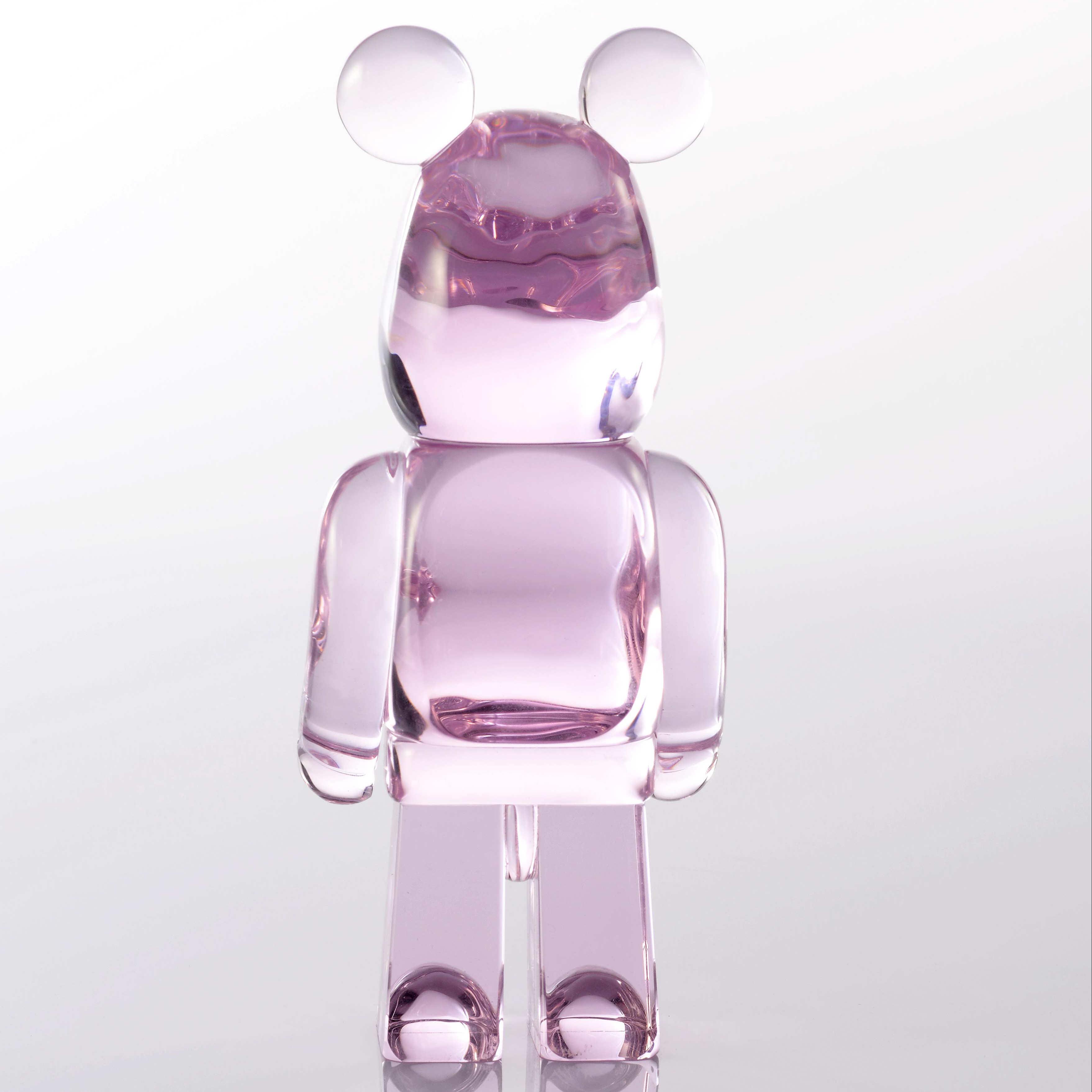 High quality Baccarat crystal handmade art crystal animal sculpture bear for wedding gifts