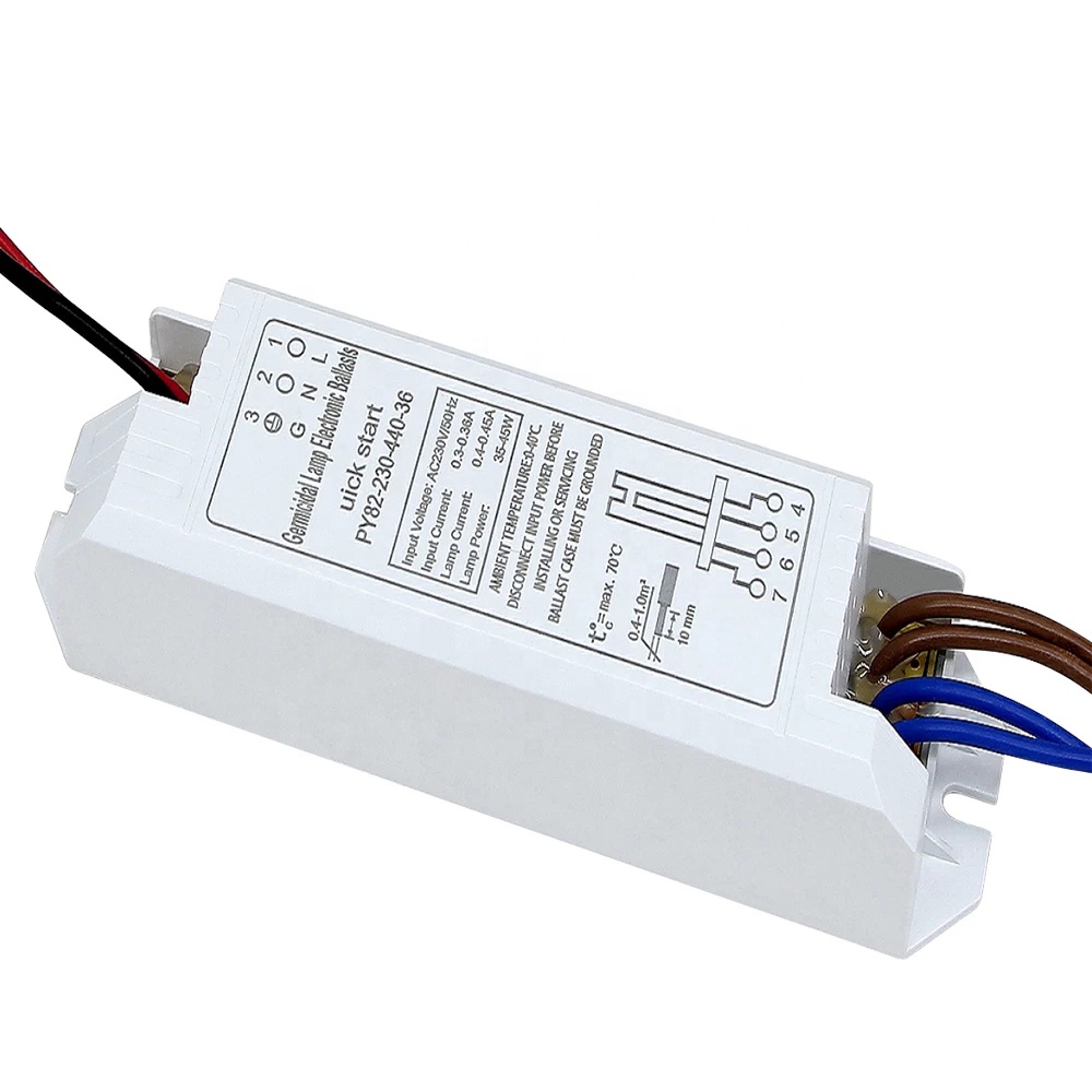 AC220V Universal Electronic Ballasts For 2G11 UV Lamp Tube 24W 36W 55W Ultraviolet Germicidal Lamp UVC Sterilizing Lights