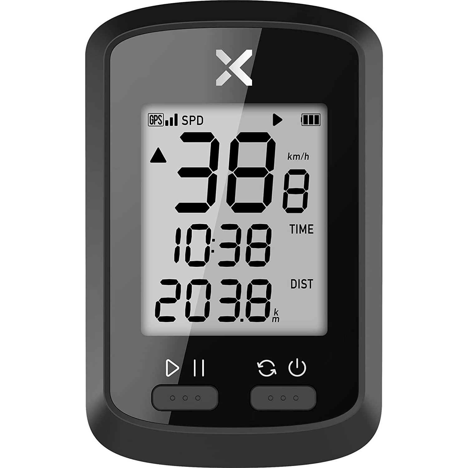 GPS велосипедный компьютер водонепроницаемый беспроводной одометр перезаряжаемый велосипедный компьютер трекер с ЖК-дисплеем подсветки