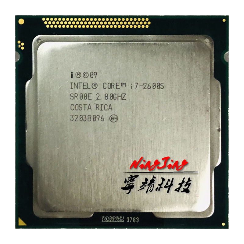 Процессор Intel Core i7-2600S i7 2600 S i7 2600 S 2,8 ГГц четырехъядерный Восьмиядерный процессор 65 Вт LGA 1155