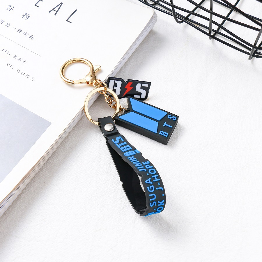 Оптовая продажа, брелок для ключей airpods в форме сердца kpop bts