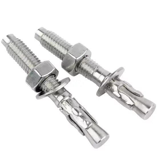 Ss 1/4 M12 нержавеющая сталь 304 Heavy Duty Клин серьги-гвоздики анкерный болт M12 x 135 из оцинкованной рифленой M6 304 314 1/2 "x 4-1/4'' M20x180mm