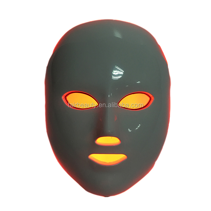2020 Fair Colorful Photon Light Facial Skin Beauty Therapy 7 Colors Led Face Mask beauty salon